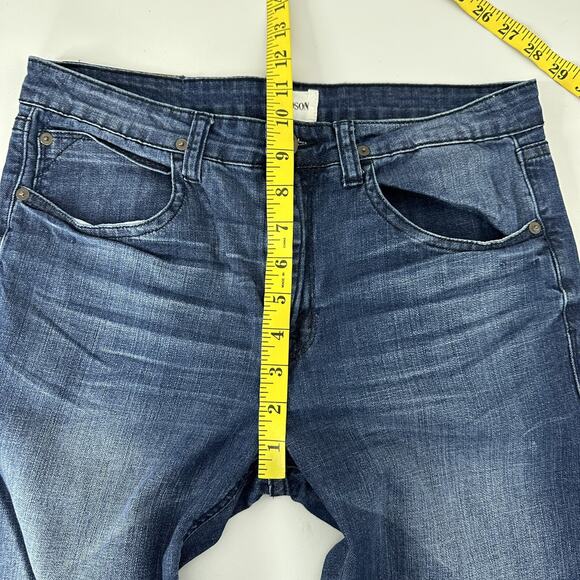 Hudson Jeans Youth Girls 16 Blue Straight Lilian Casual Preppy Midrise - Picture 12 of 15